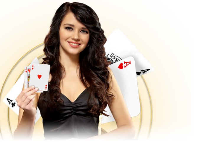 Live dealer table interface showing real-time blackjack session